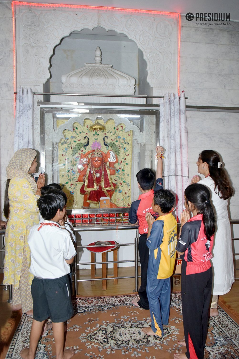 Presidium Rajnagar, PRESIDIANS EMBODY LORD KRISHNA’S TEACHINGS WITH ISKON VISIT